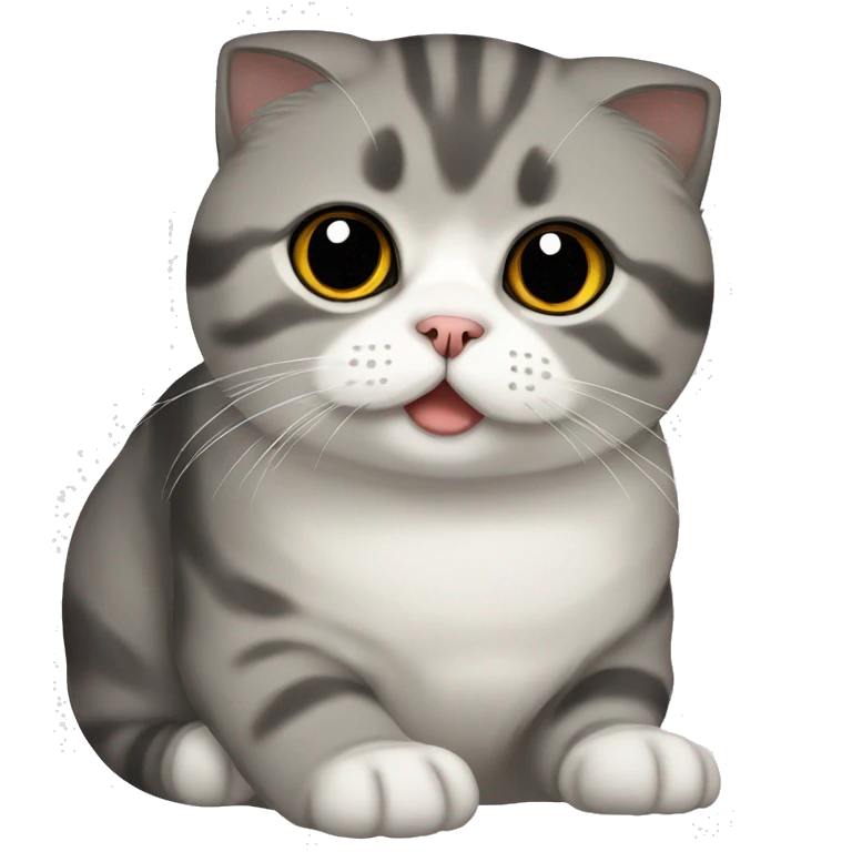 Scottish Fold Cat emoji