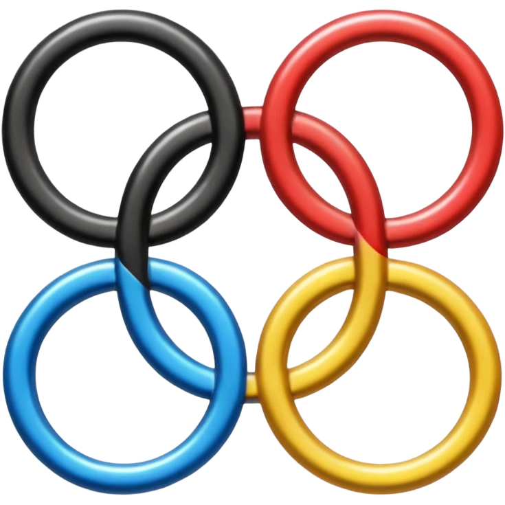 Olympic games rings emoji