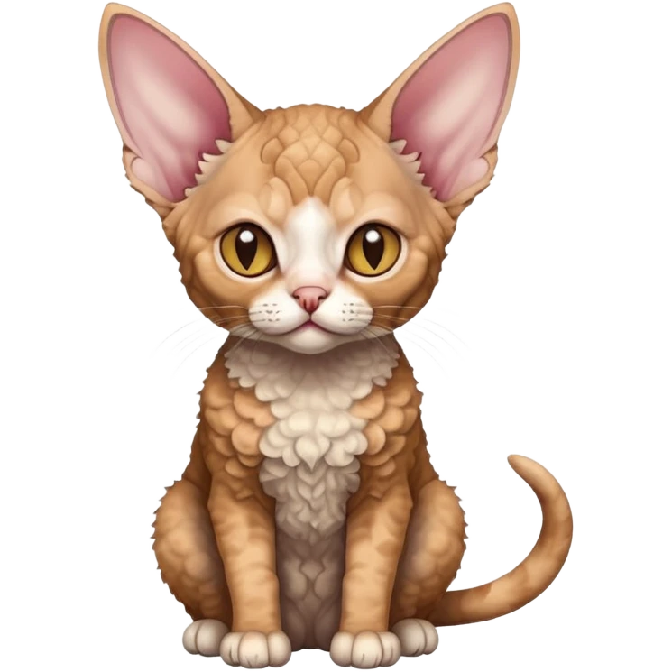 Devon cat sitting emoji