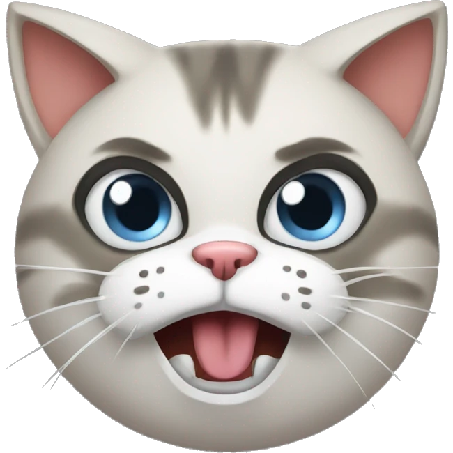 Angry cat emoji