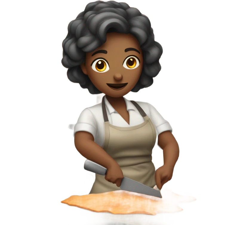 woman cooking emoji
