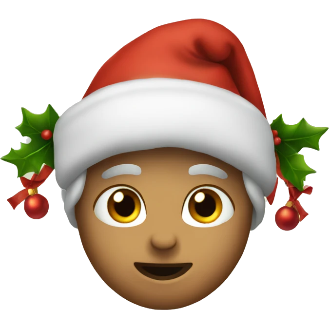christmas heart emoji