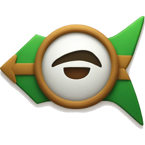 arrow face emoji