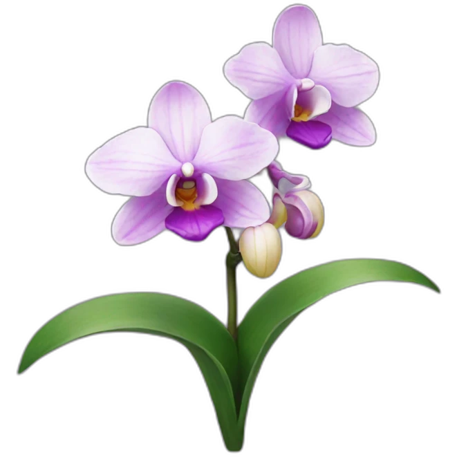 Orchidé emoji