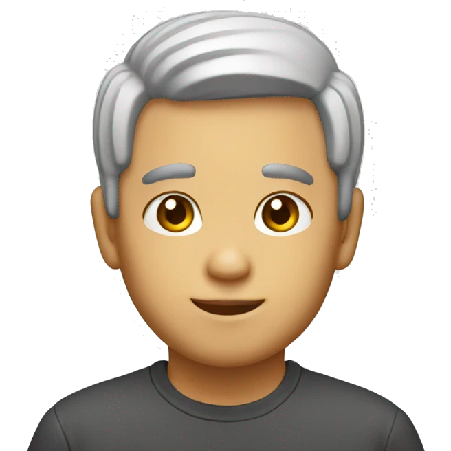 Menino com  emoji
