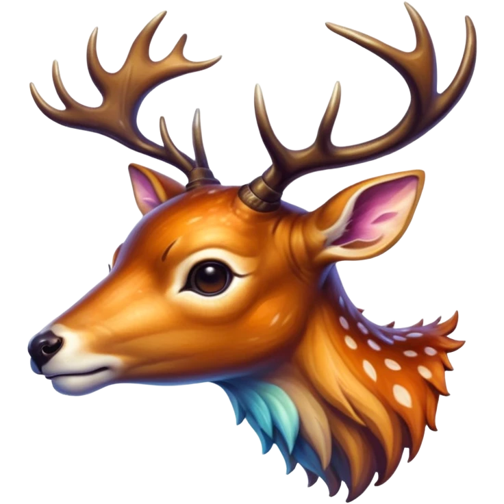 aesthetic brilliant divine lighting, oil paint  -  hieronymus bosch phantasmagoric mutated creatures - hybrids of human-deer emoji