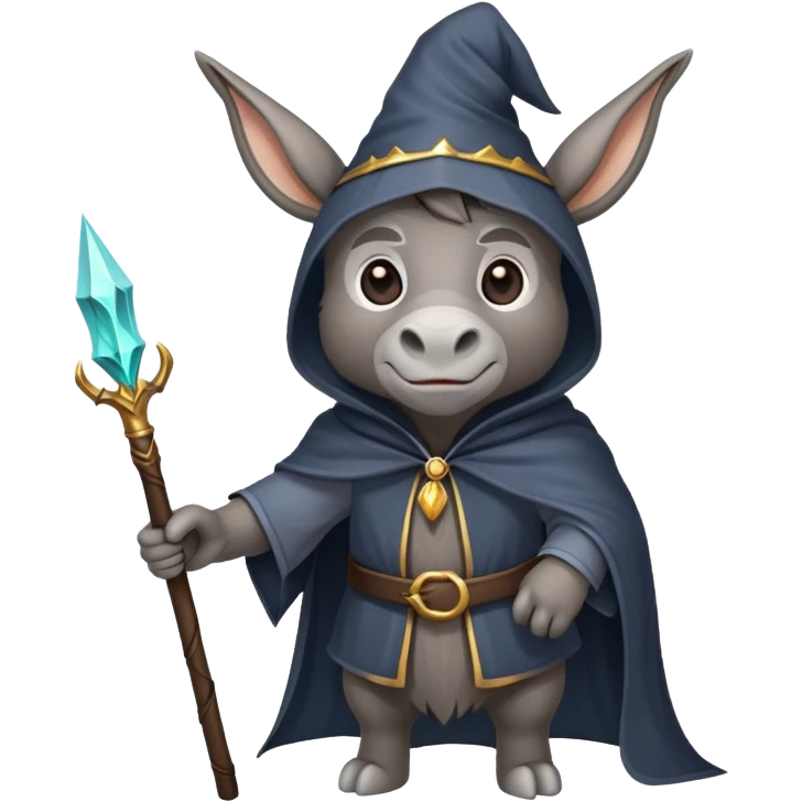 Evil Wizard Donkey emoji