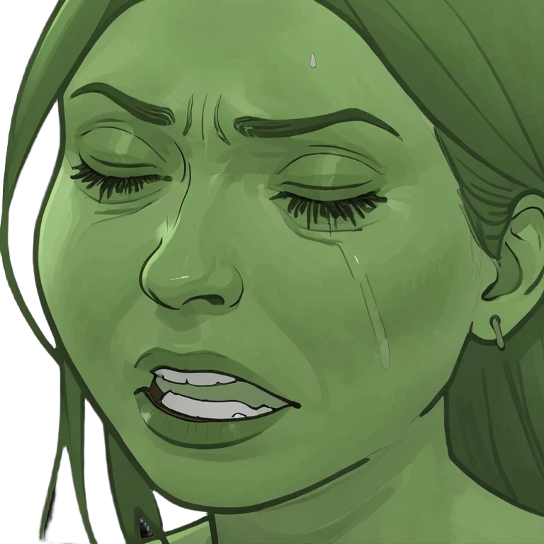 Black women crying  emoji