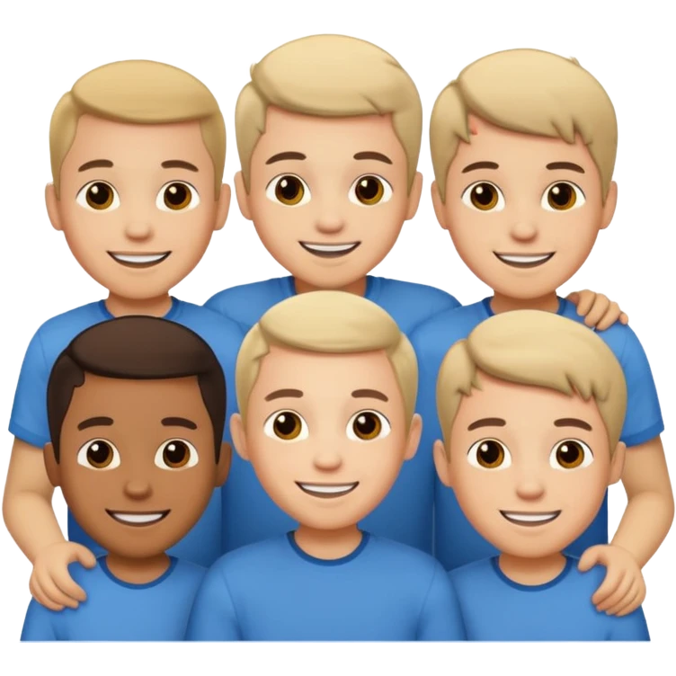 Create an emoji for the group named The BOYz. emoji