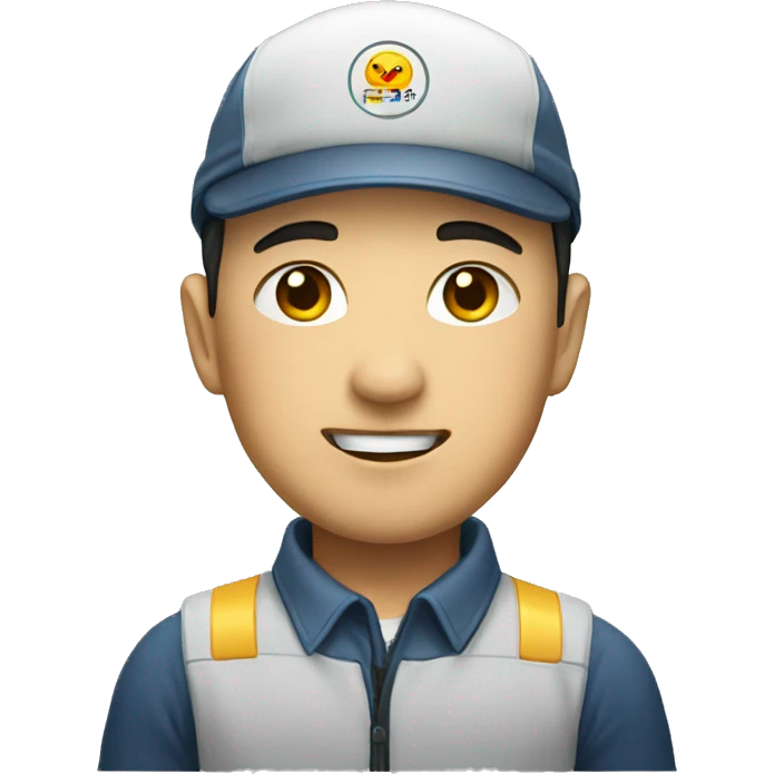Chinese logistics men emoji