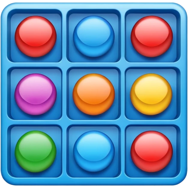 Create a blank lottery coupon clean and colorful emoji