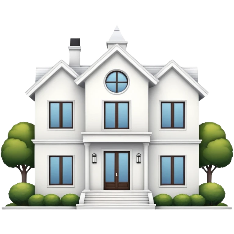 House with front view emoji