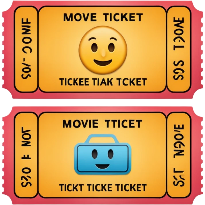 movie ticket emoji