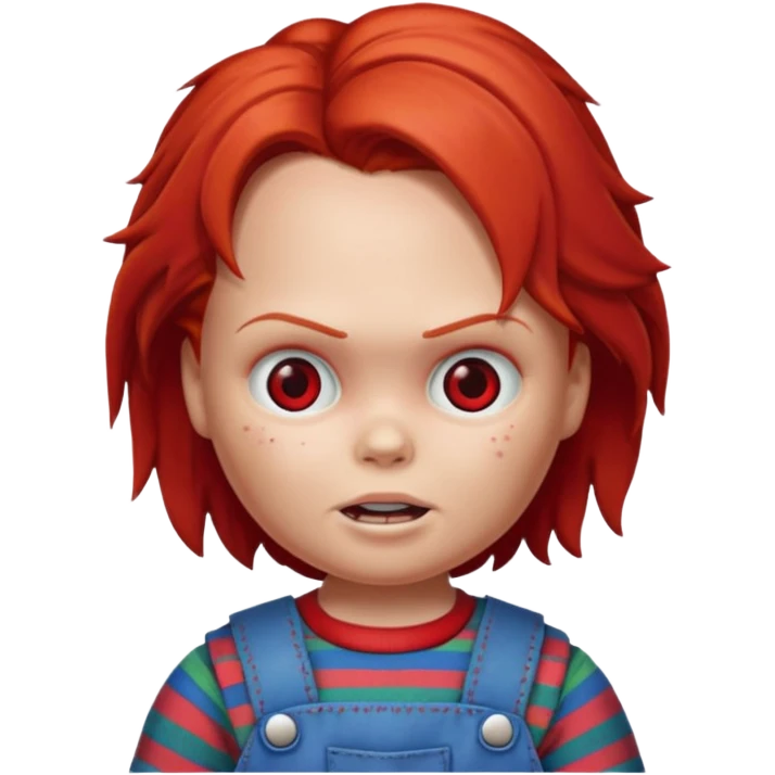 Un emojin de chuky emoji