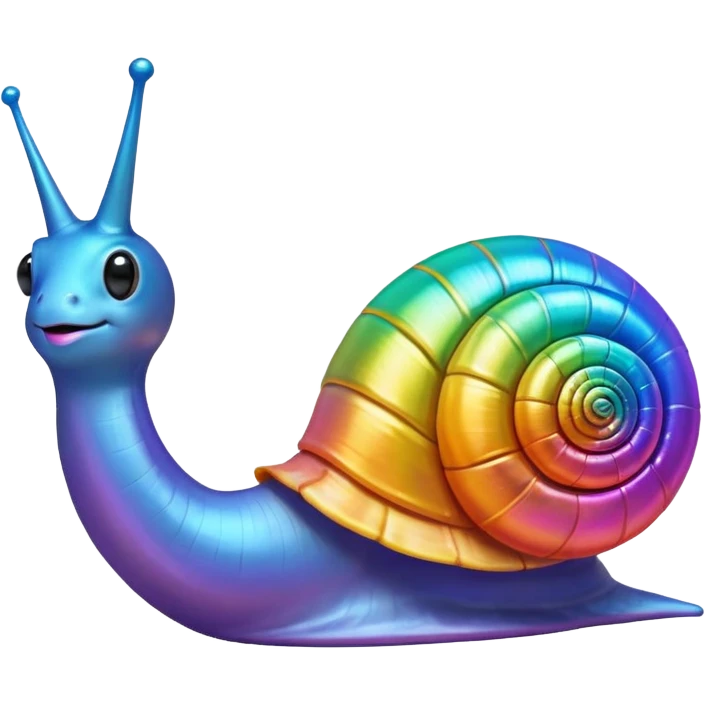 Disco snail emoji