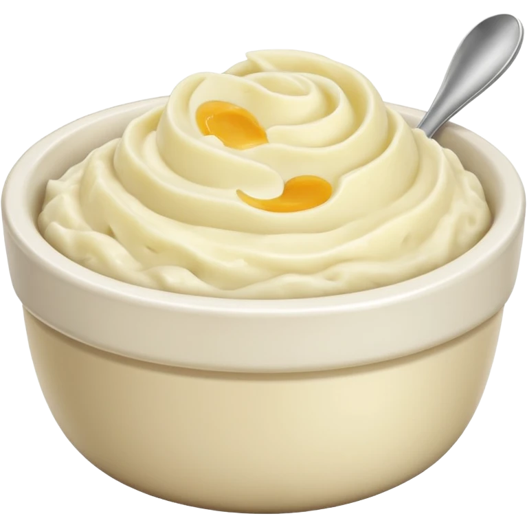 Delicious Mashed potatoes emoji
