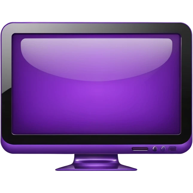 dark purple wide screen monitor emoji