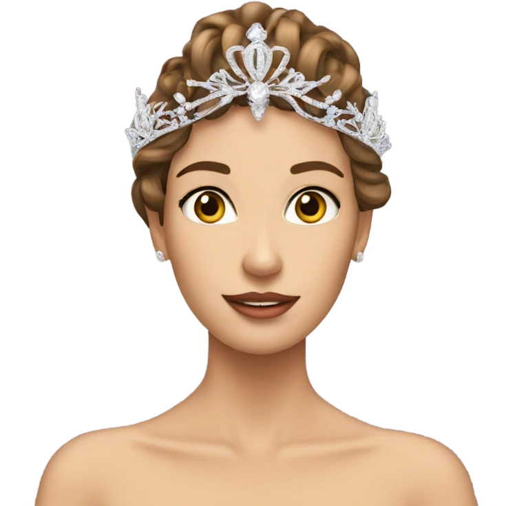 coquette tiara emoji