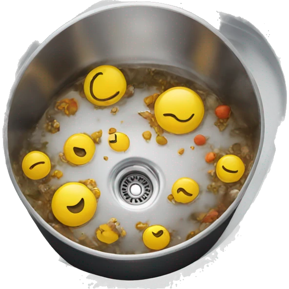 Dishes in sink emoji