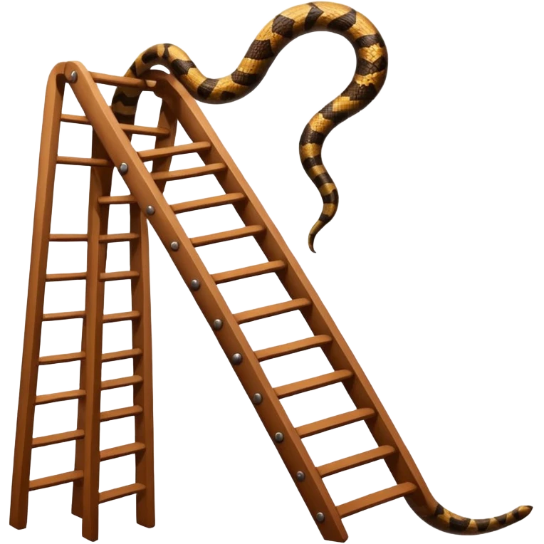 snake on a ladder emoji