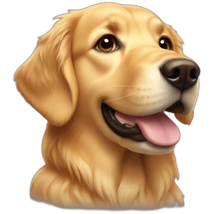 Golden retriever  emoji