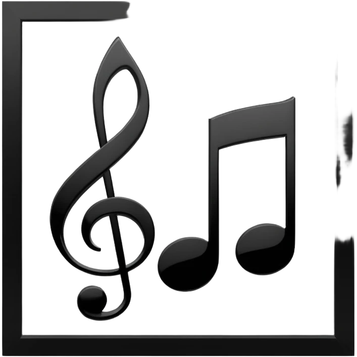 I want to create emoji i have one side 𝄢. I want to create its left side  emoji