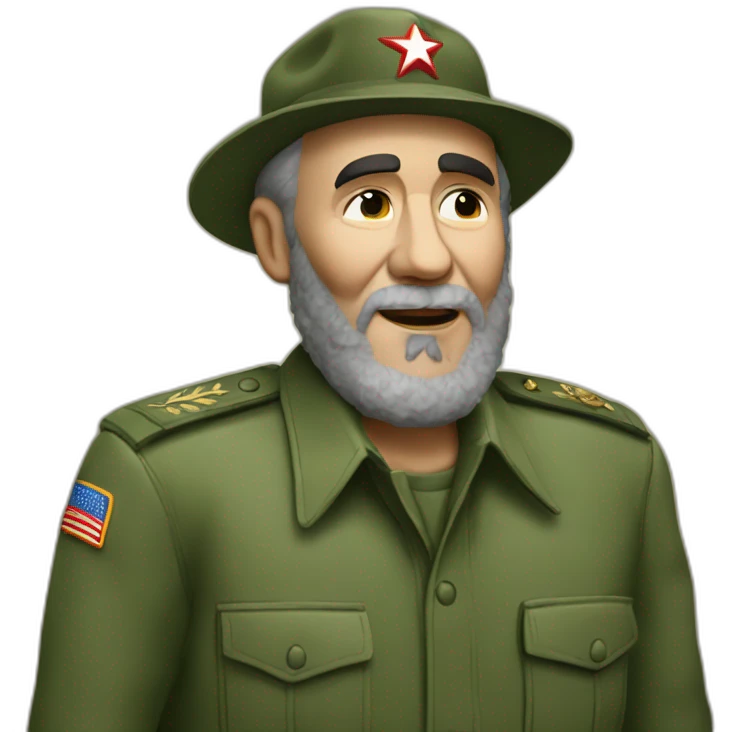 fidel castro emoji