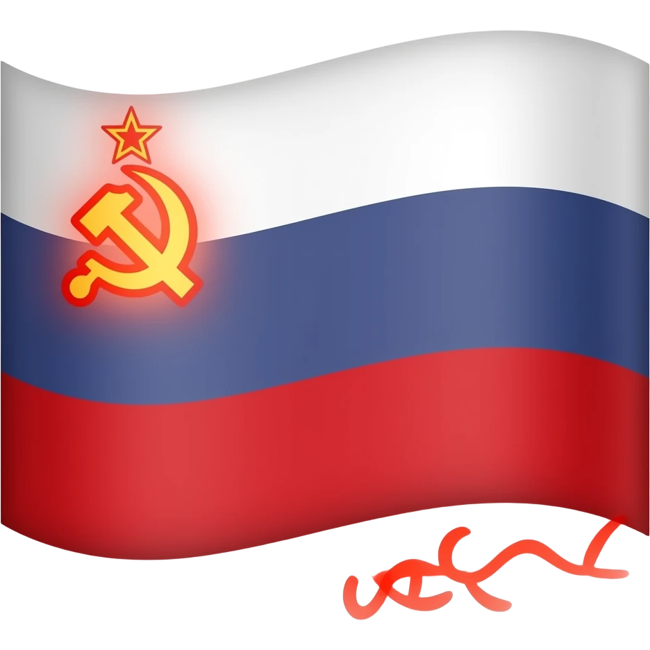 Soviet union flag emoji