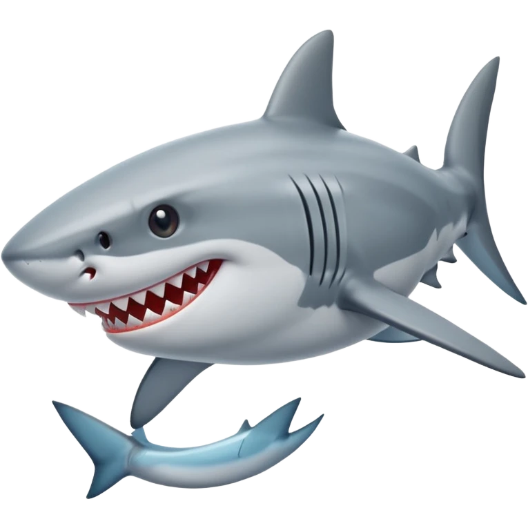 A shark whit nike shoes emoji