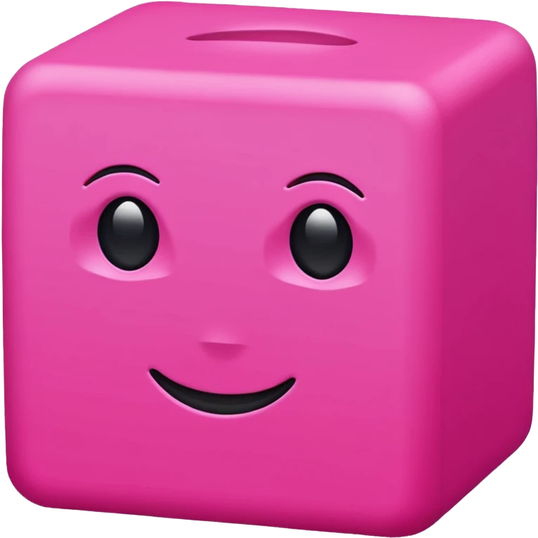 Hot pink emoji