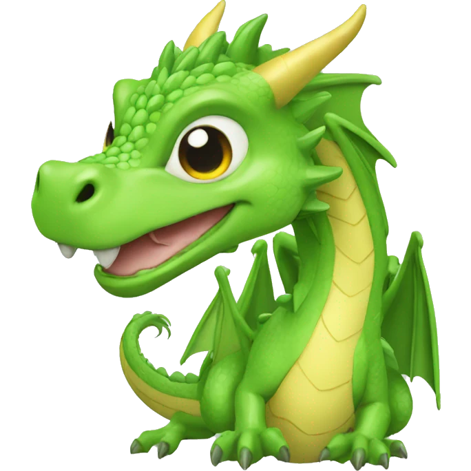 egg green dragon emoji