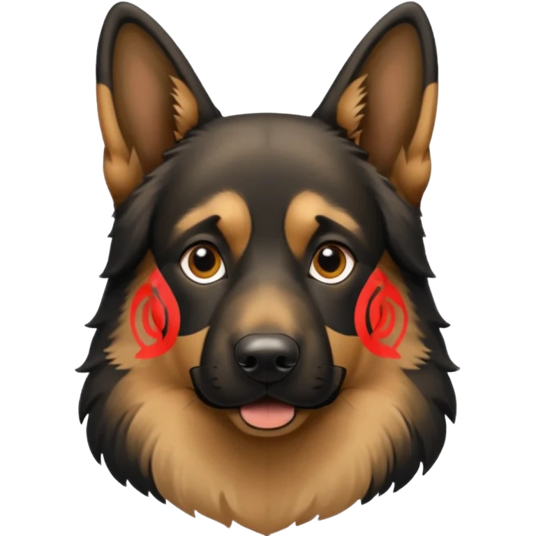 German shepard emoji