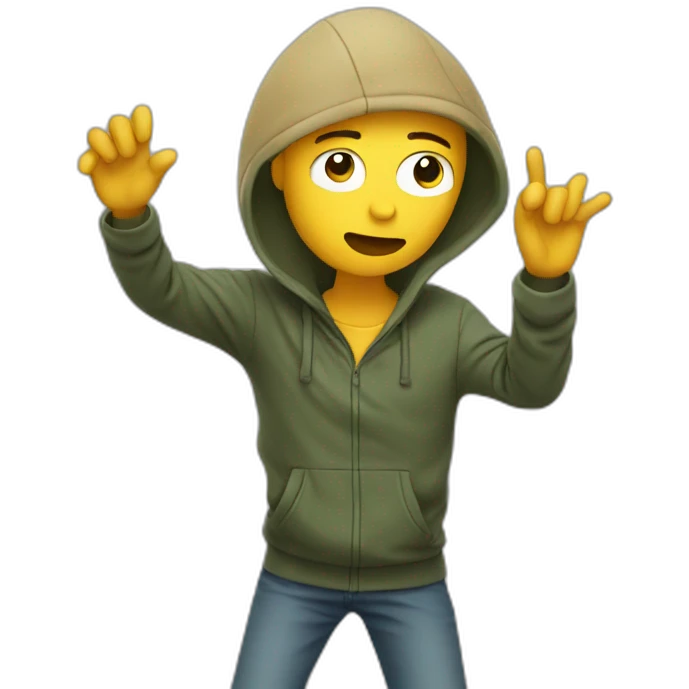 Personne qui dab emoji