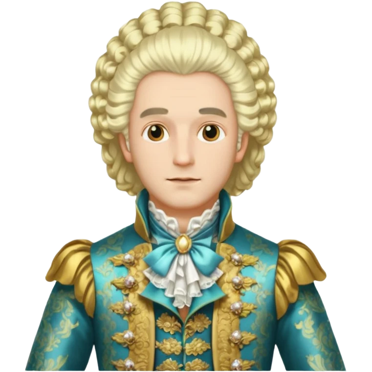 haz a un hombre rococo emoji