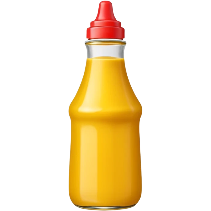 yellow sauce bottle  emoji