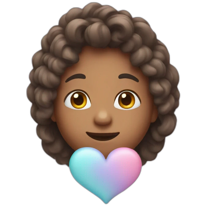 Pastel-heart emoji