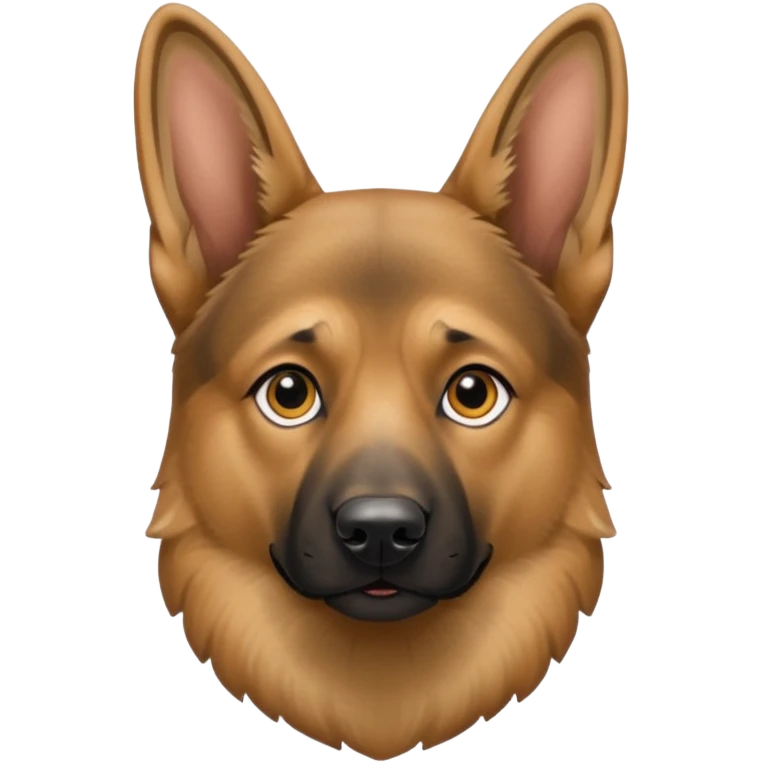 German shepperd dog emoji