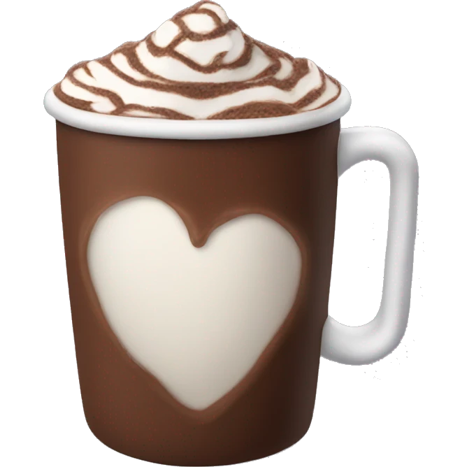 Hot chocolate emoji