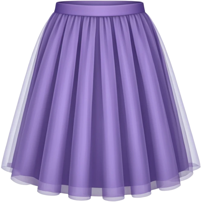 woman tulle skirt emoji
