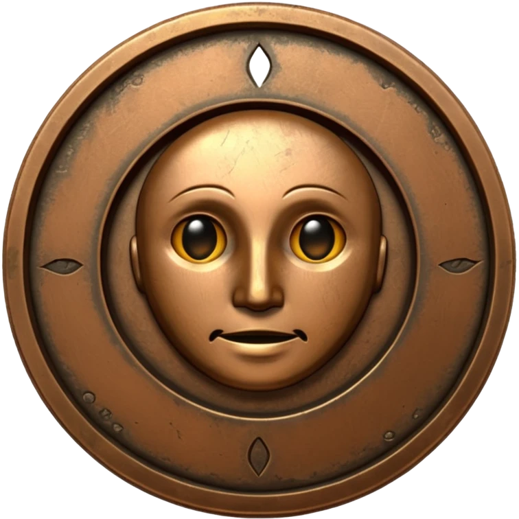 bronze coin emoji
