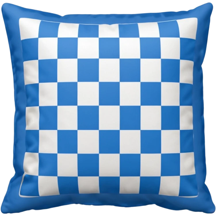 square pattern pillow emoji