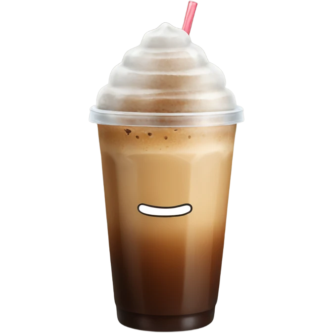 Ice coffee  emoji