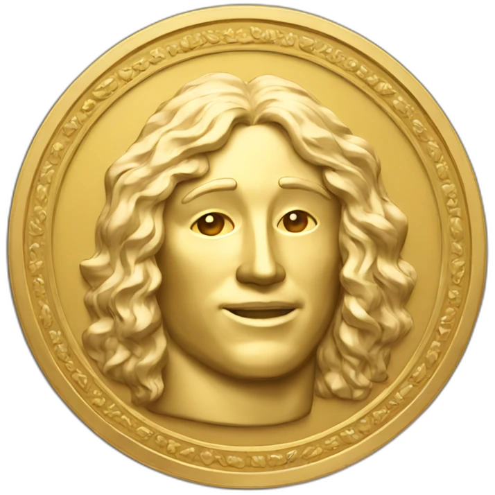 golden coin emoji