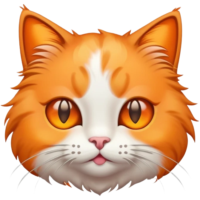a cat emoji with stars on its eyes emoji