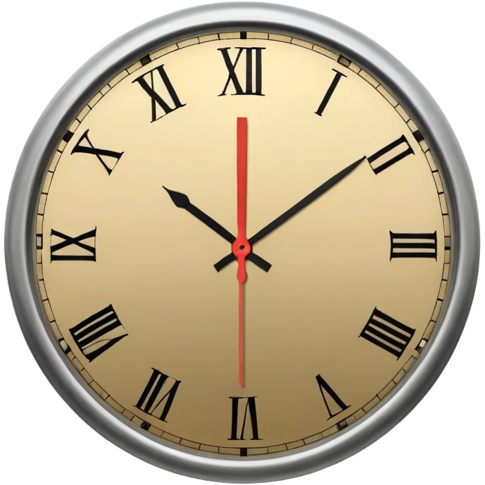 Clock it emoji