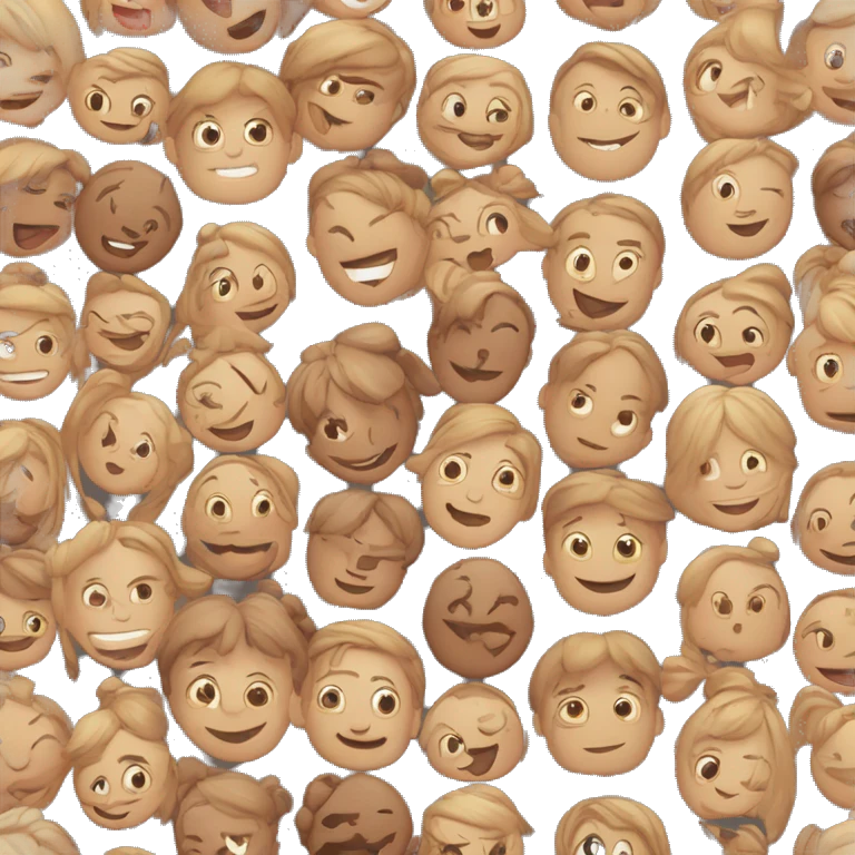 community, happy non mutilated faces￼  emoji