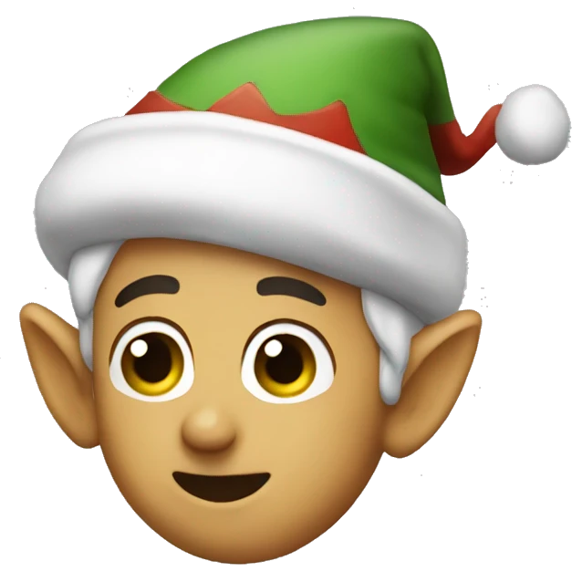Itchy elf emoji