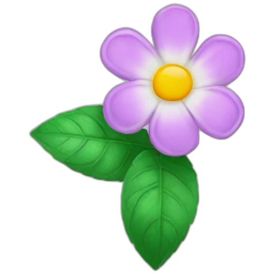 pappermint flower emoji emoji
