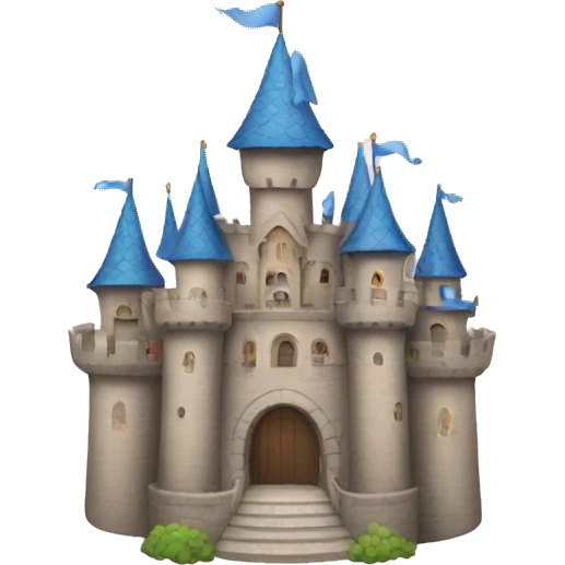 Princess castle  emoji
