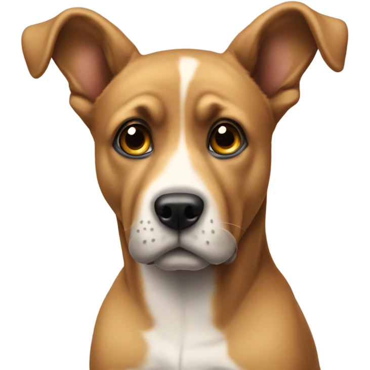 Perro en posición juguetón  emoji
